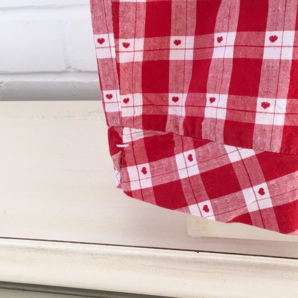 Classic Red And White Heart Design Pants Size 24 Months - Picture 4 of 7